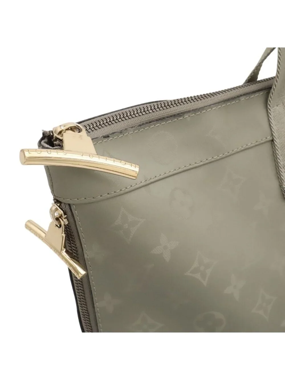 Louis Vuitton Monogram Titanium Zipped Tote Large 2-Way Backpack